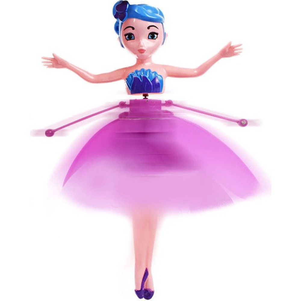 Tamam Elektronik Kumandalı Uçan Peri Hareket Sensörlü Flying Fairy Elsa Oyuncak Drone Prenses - Mor Oyuncak Fiyatı