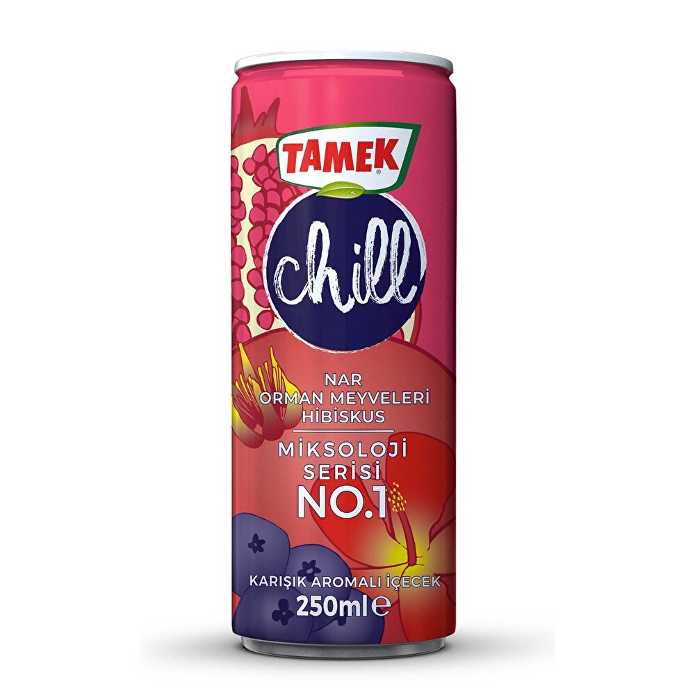 Tamek Chill No:1 Nar Orman Meyvesi Hibiskus 250 ml Limonata ve Meyve suyu Fiyatı