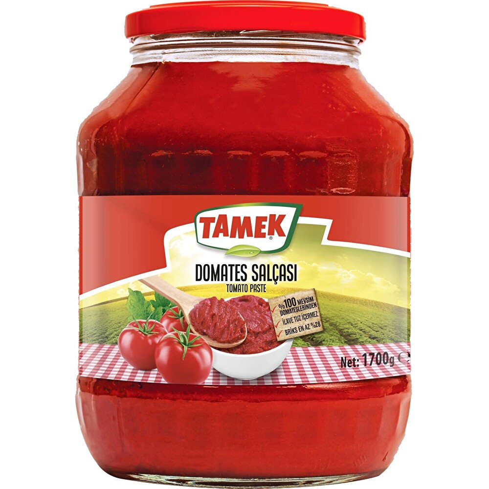 Tamek Domates Salçası 1700 Gr Hazır Çorba ve Bulyon Fiyatı