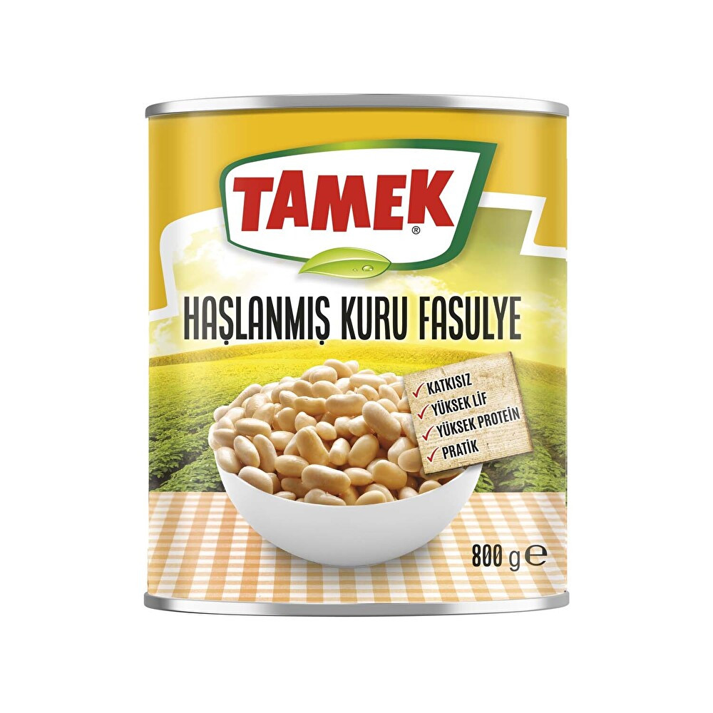 Tamek Haşlanmış Fasulye 800 Gr Konserve Fiyatı