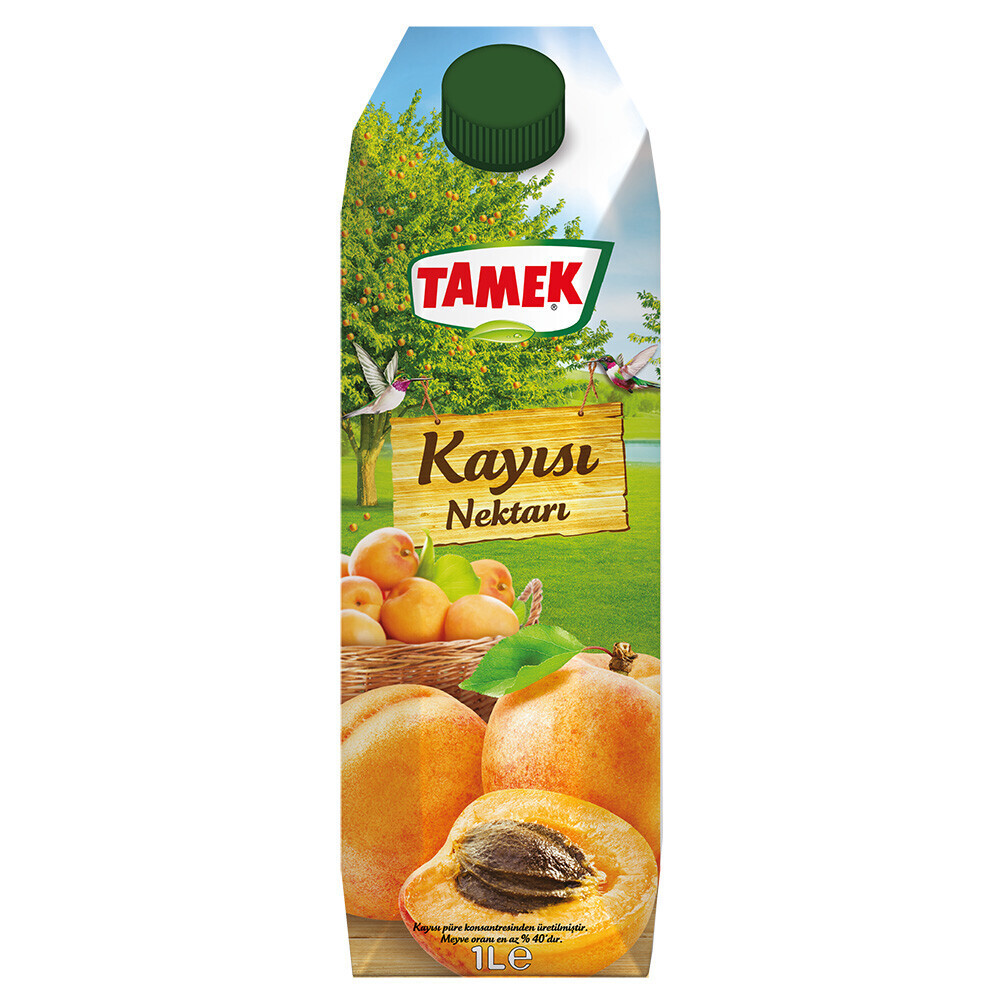 Tamek Kayısı Nektarı 1 Litre Limonata ve Meyve suyu Fiyatı