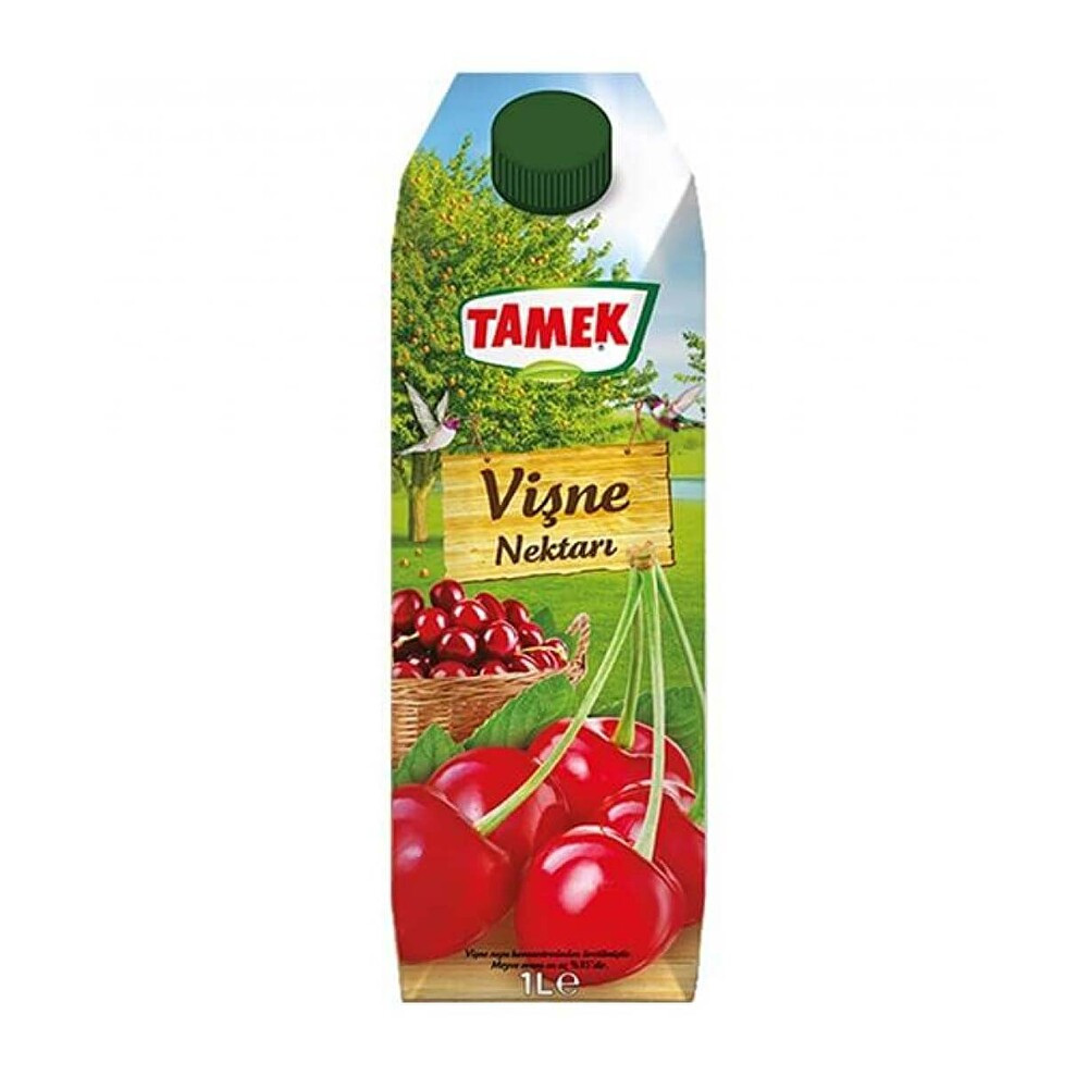 Tamek Meyvelim Vişneli İçecek 1 Litre Tetra Paket Limonata ve Meyve suyu Fiyatı