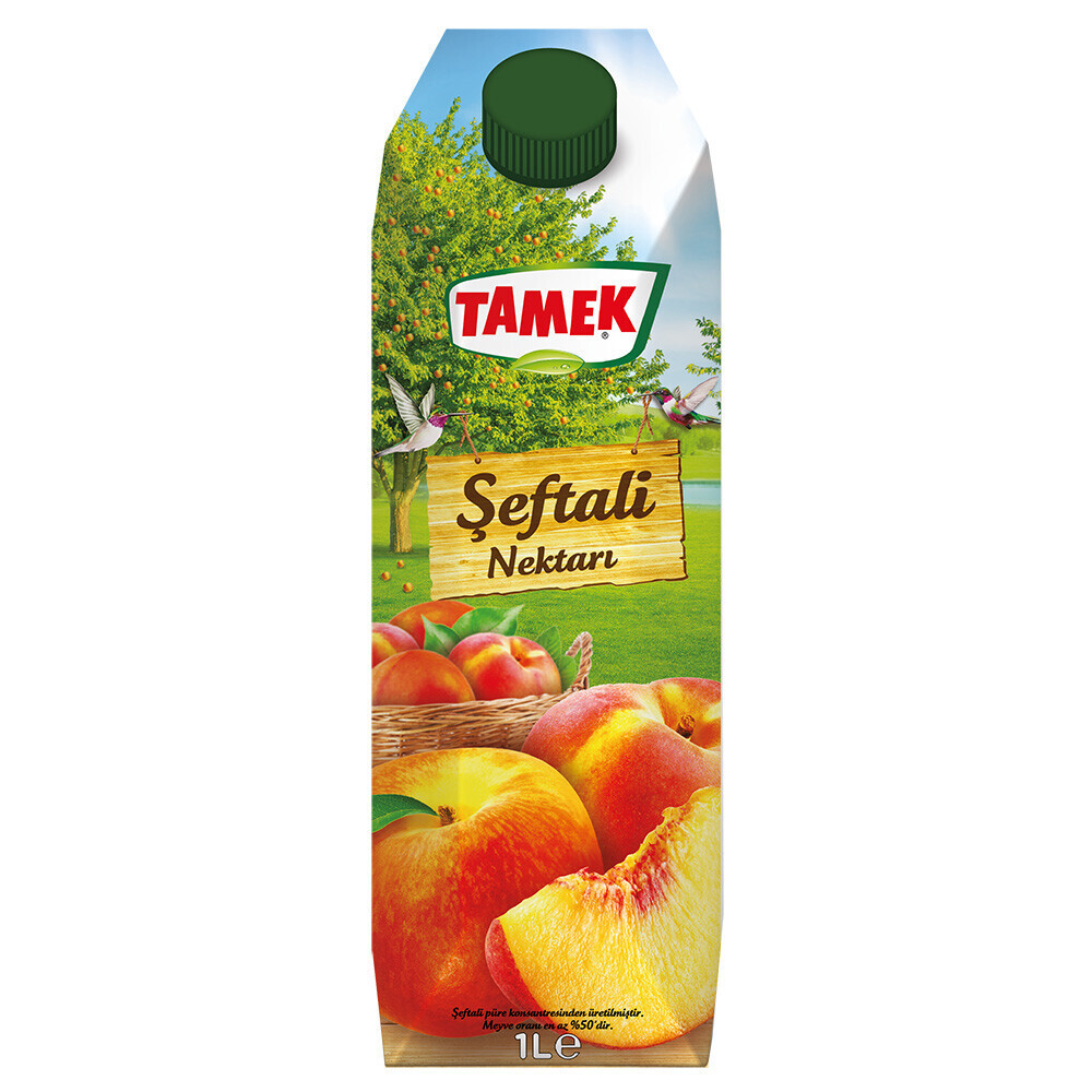 Tamek Şeftali Suyu 1 Litre Limonata ve Meyve suyu Fiyatı