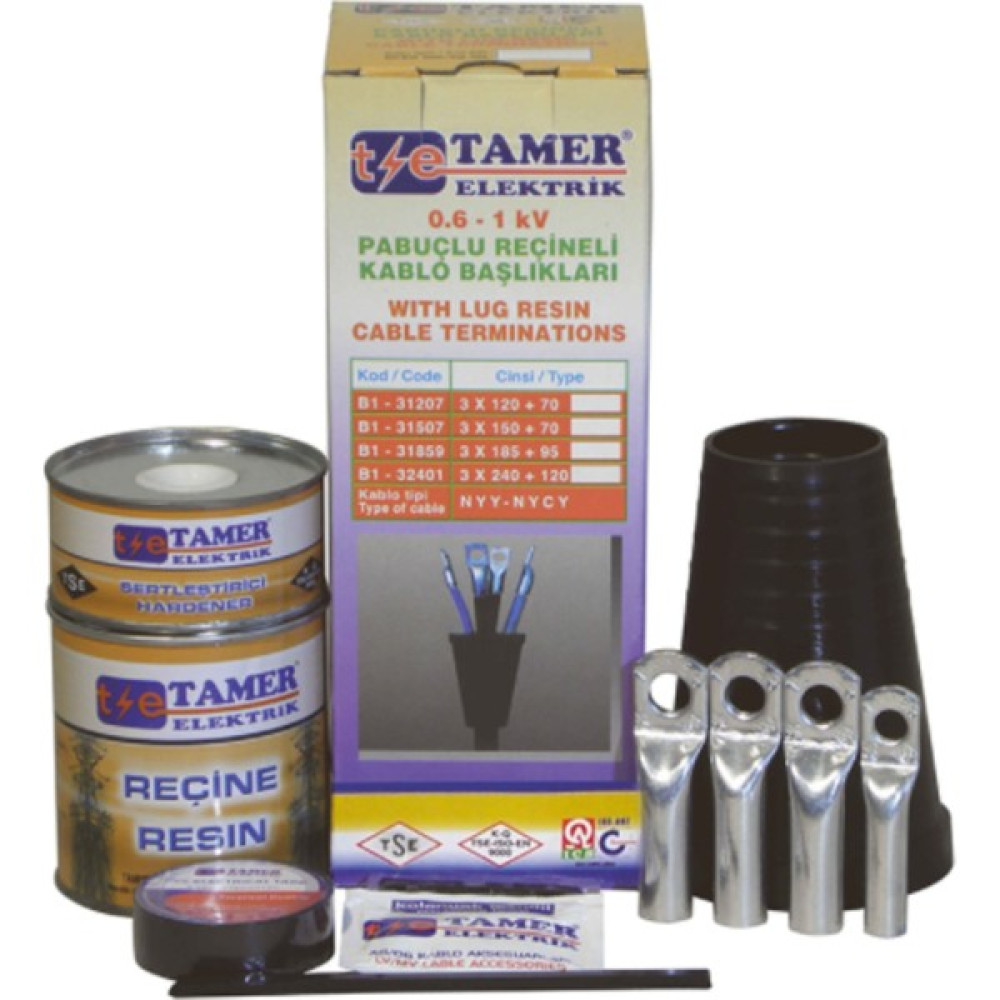Tamer 3X120+70MM 1kv Kablo Başlığı Tamer - Renk Oto Boyaları Fiyatı