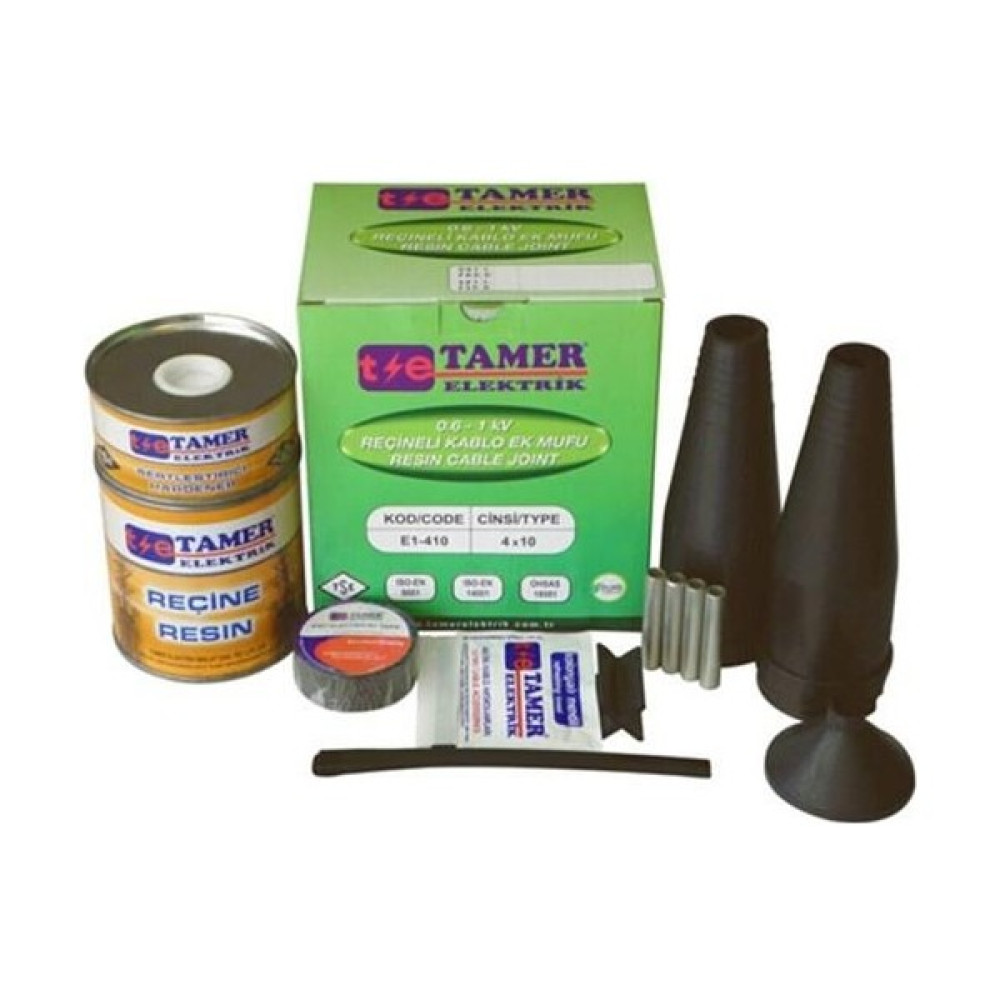 Tamer 4X10MM 1kv Ek Mufu Tamer - Renk - Renkli Elektrikli El Aletleri Fiyatı