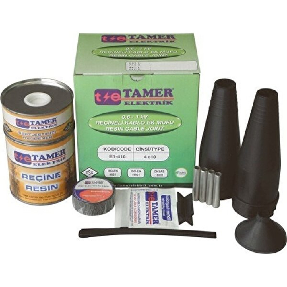 Tamer Elektrik Tamer 3X70+35 Bakır Iletkenler Için Reçineli Kablo Ek Muf E1 37035 Elektrik ve Aydınlatma Fiyatı