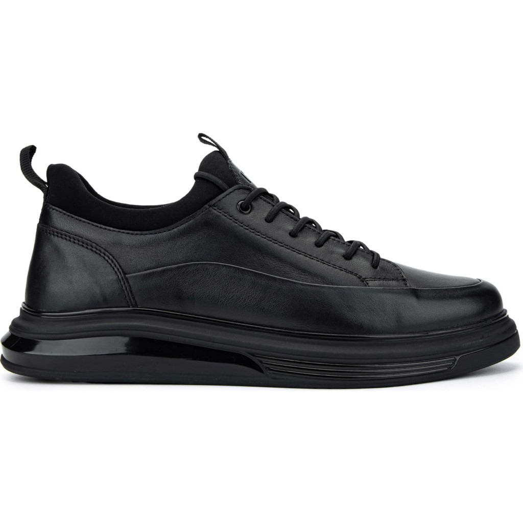 Tamer Tanca Erkek Deri Siyah Analin Sneakers & Spor Ayakkabı 381 20548 Erk Ayk SK24-25 Sıyah Anl Erkek Günlük Ayakkabıları Fiyatı