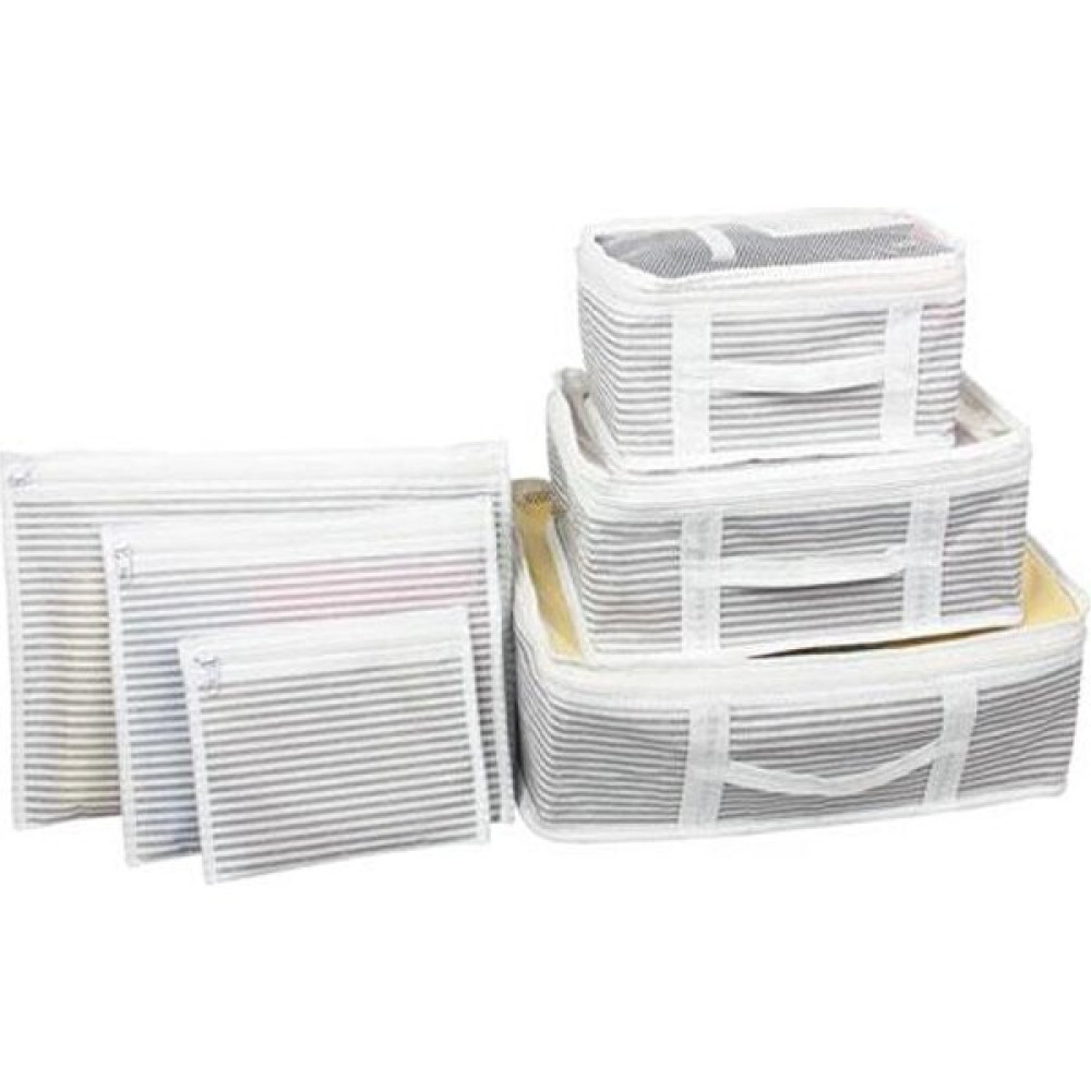 Tamithalat Bavul Içi Düzenleyici Valiz Organizer 6'lı Set - Çizgili Eşya Saklama / Düzenleme Fiyatı