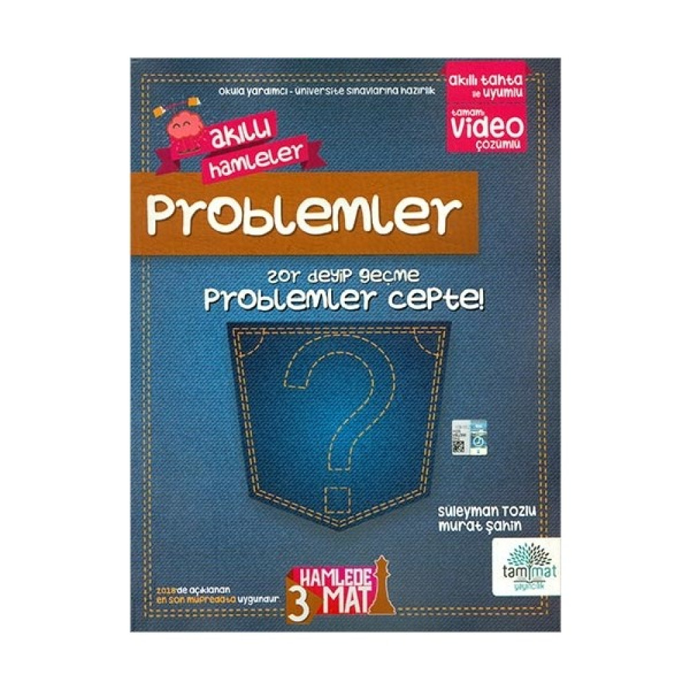 Tammat Yayıncılık 3 Hamlede Mat Problemler Cepte Temel Yeterlilik Testi (TYT) Fiyatı