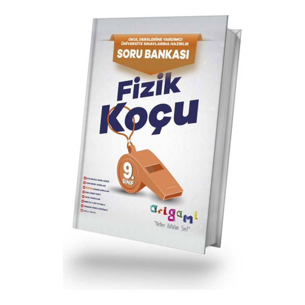 Tammat Yayınları Origami 9. Sınıf Fizik Soru Bankası (Ciltli) Kaynak Kitapları Fiyatı