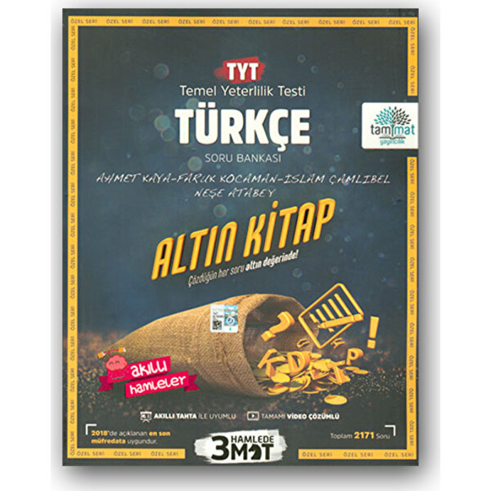 Tammat Yks Tyt Türkçe Soru Bankası Ders Sınav Kitapları Fiyatı
