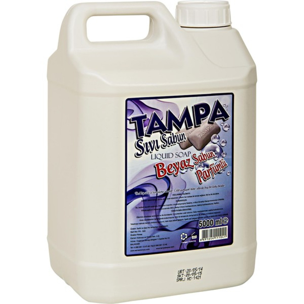 Tampa Beyaz Sabun Kokulu Sıvı El Sabunu 5000Ml. El Bakımı Fiyatı
