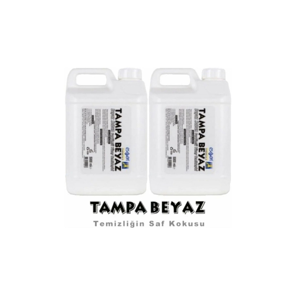 TAMPA BEYAZ Sabun Parfümlü Yüzey Temizleyici 5 Lt X2 Deterjan ve Temizlik Ürünleri Fiyatı