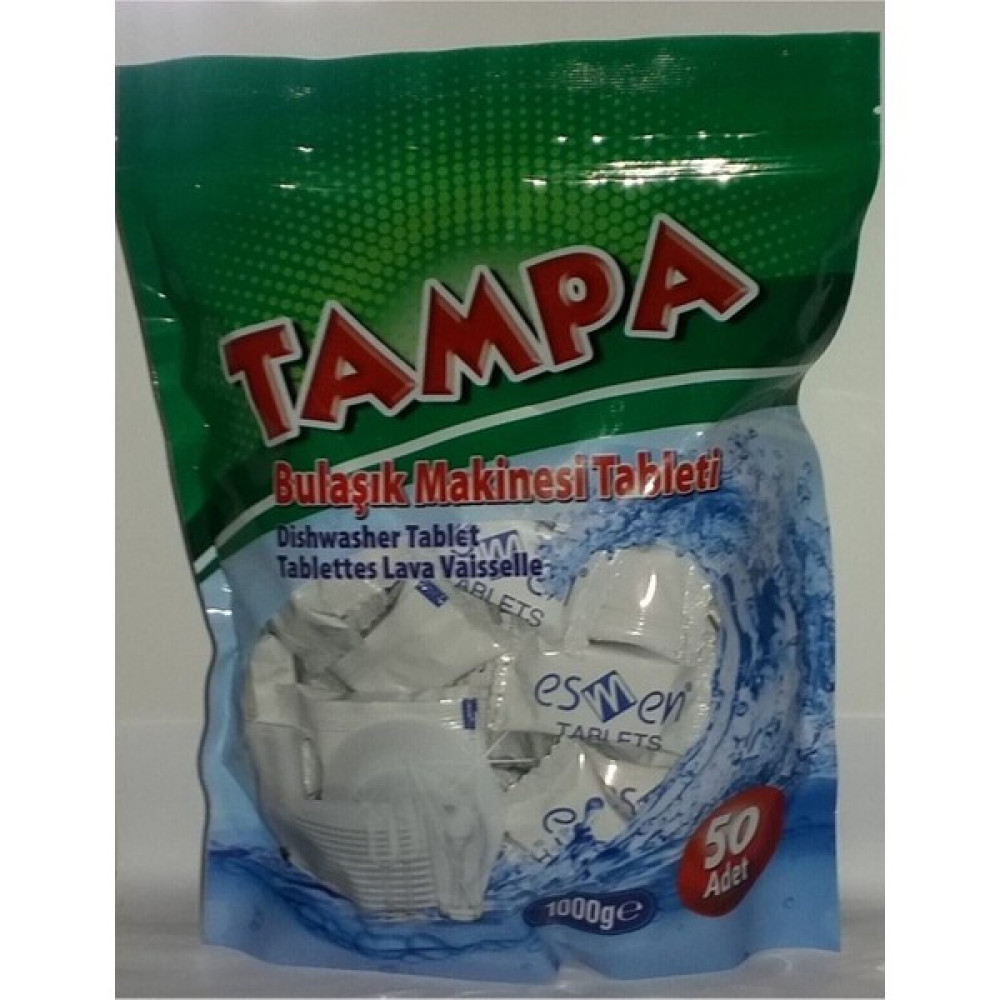 Tampa Bulaşık Makinası Tablet 50 Tablet Bulaşık Yıkama Fiyatı
