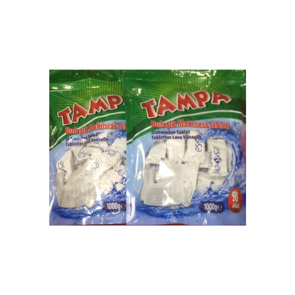 TAMPA Bulaşık Makinesi Tableti 2x50=100 Ad. Bulaşık Yıkama Fiyatı