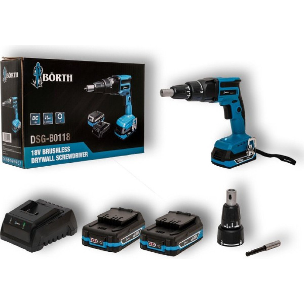 Tan Börth DSG-B0118 Akülü Alçıpan Vidalama 2 x 18V2.0AH Elektrikli El Aletleri Fiyatı