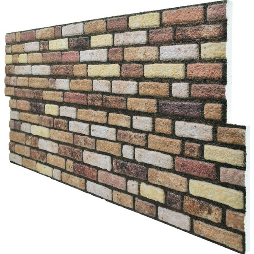 Tan Dekor 3 Boyutlu Renkli Kültür Minik Taş Desenli Strafor Köpük 3D Duvar Kaplama Paneli 604 - 2,5 m2 Boya Malzemeleri Fiyatı