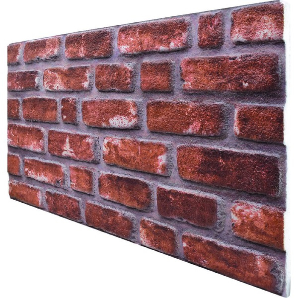 Tan Dekor 3 Boyutlu Renkli Kültür Tuğla Desenli Strafor Köpük 3D Duvar Kaplama Paneli 533 - 2,5 m2 Boya Malzemeleri Fiyatı