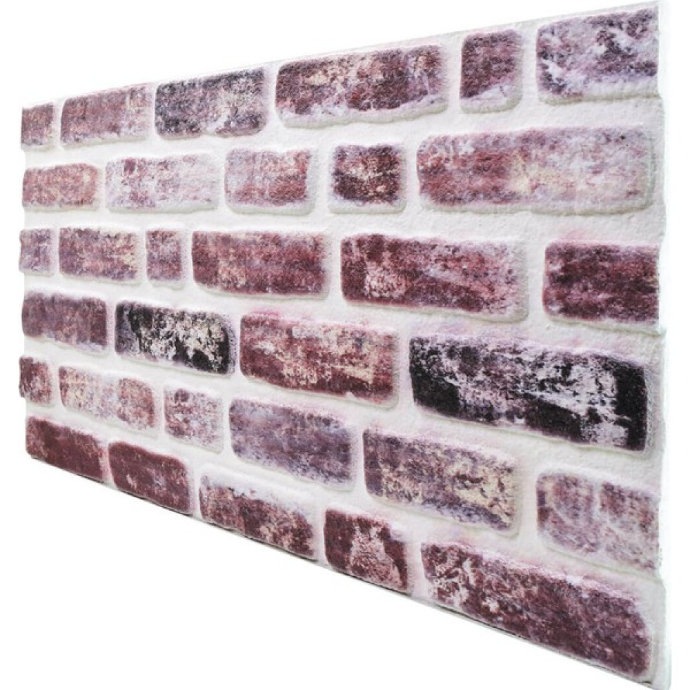 Tan Dekor 3 Boyutlu Renkli Kültür Tuğla Desenli Strafor Köpük 3D Duvar Kaplama Paneli 558 - 1,5 m2 Boya Malzemeleri Fiyatı