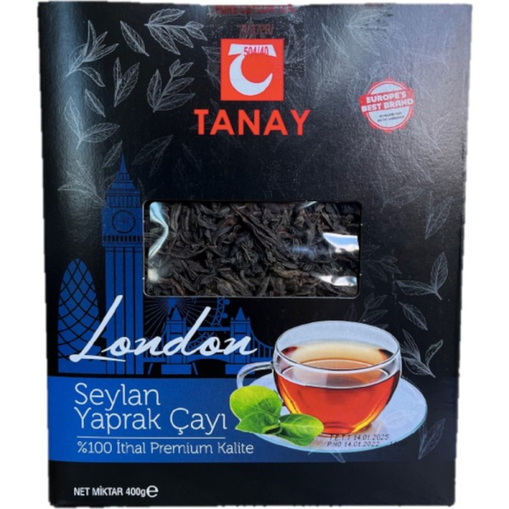 Tanay London Seylan Yaprak Çayı 400 gr Diğer Fiyatı