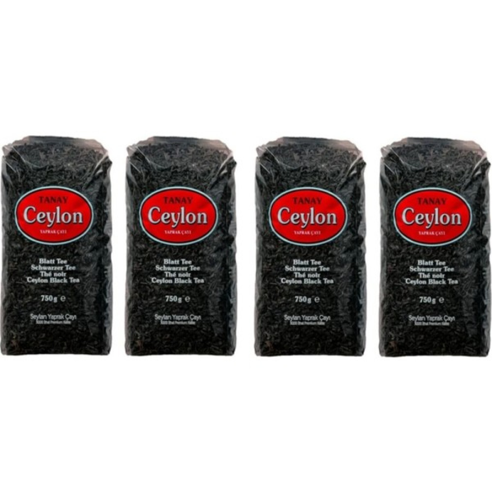 Tanay Seylan Yaprak Çayı (Ceylon Çay 750 gr) x 4 Adet YENİ SAĞLAM KOLİSİN DE - 750 gr Diğer Fiyatı