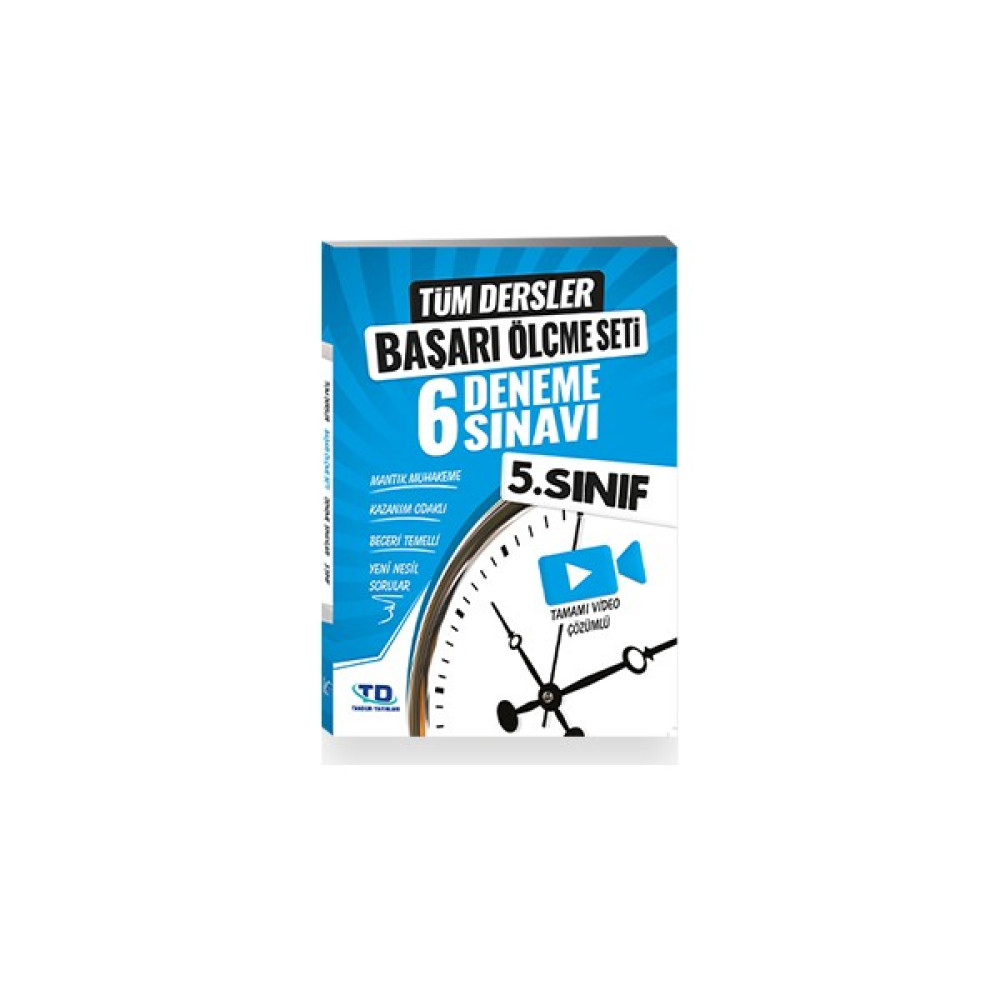 Tandem Başarı Ölçme Seti 6 Deneme Seti 5.Sınıf Tüm Dersler Fiyatı