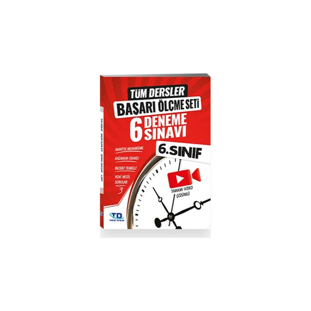 Tandem Başarı Ölçme Seti 6 Deneme Seti 6. Sınıf Tüm Dersler Fiyatı