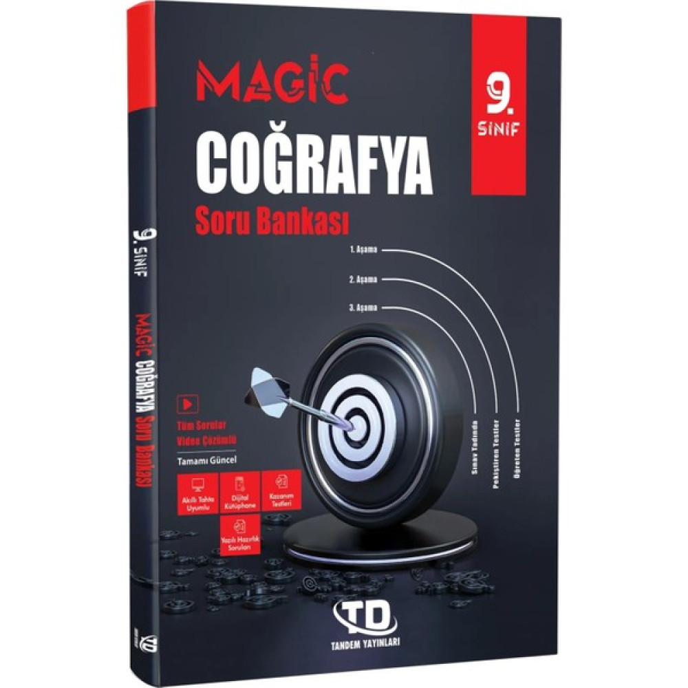 Tandem Yayınları 9. Sınıf Magic Coğrafya Yeni Nesil Soru Bankası Coğrafya Fiyatı