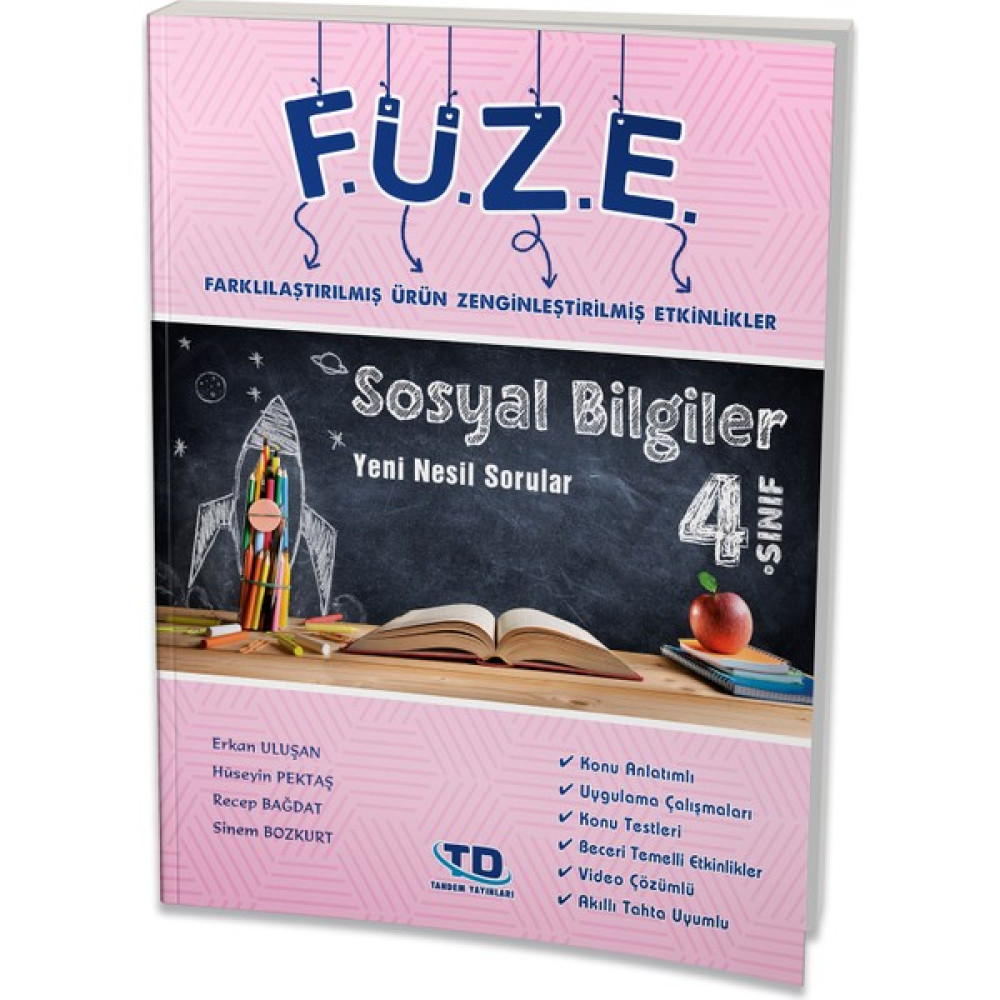 Tandem Yayınları F.u.z.e. 4. Sınıf Sosyal Bilgiler Sosyal Bilgiler Fiyatı