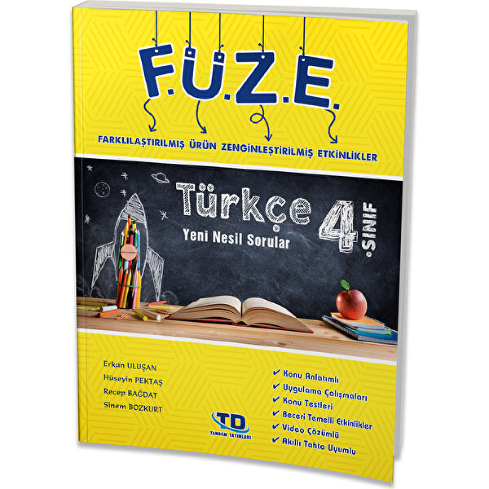 Tandem Yayınları F.u.z.e. 4. Sınıf Türkçe Türkçe Fiyatı