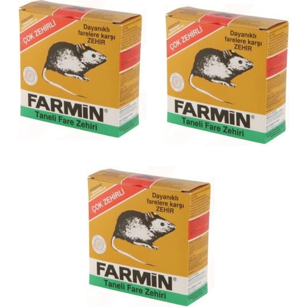 Tane Buğday Fare Ze.hiri 250 gr X3 Adet Diğer Fiyatı