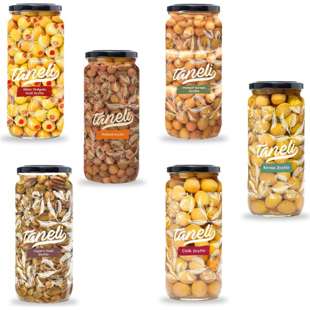 Taneli Zeytin Dolu Dolu Set - 1,85 kg Oto Boyaları Fiyatı