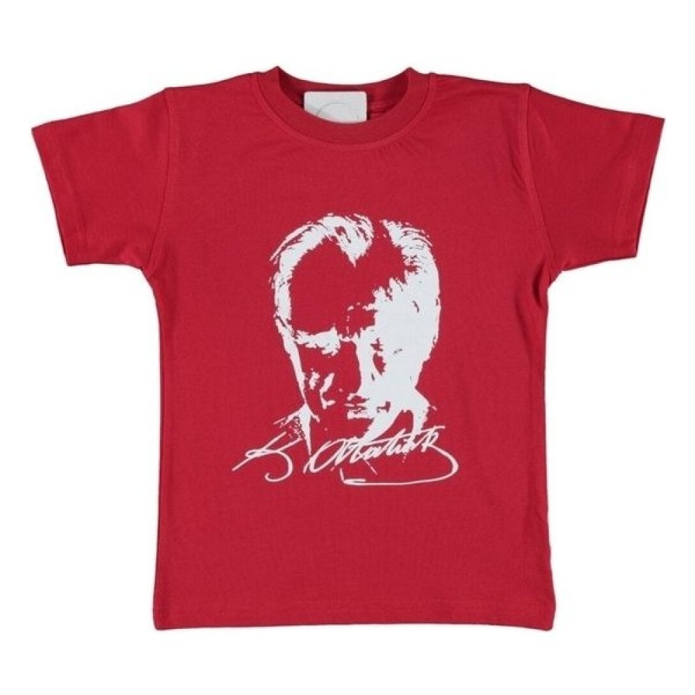 Tanem Bebe Çocuk Atatürklü Tişört 23 Nisan 19 Mayıs 30 Ağustos Gösteri Tshirt Erkek Çocuk T-shirt Fiyatı