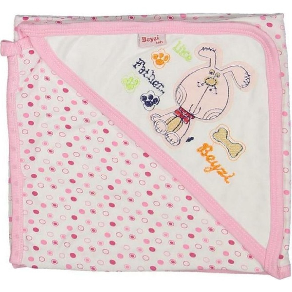 Tanem Bebe Tavşan  Baskılı Tek Kat Battaniye Kundak Battaniye - Pembe Oto Boyaları Fiyatı