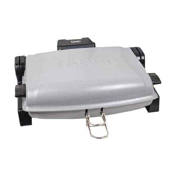 Taner Kebapçı Büyük Boy 36 cm Çift Telli Izgara 1200 W Gri Renkli Pratik Kullanım SSD / Solid State Drive Fiyatı