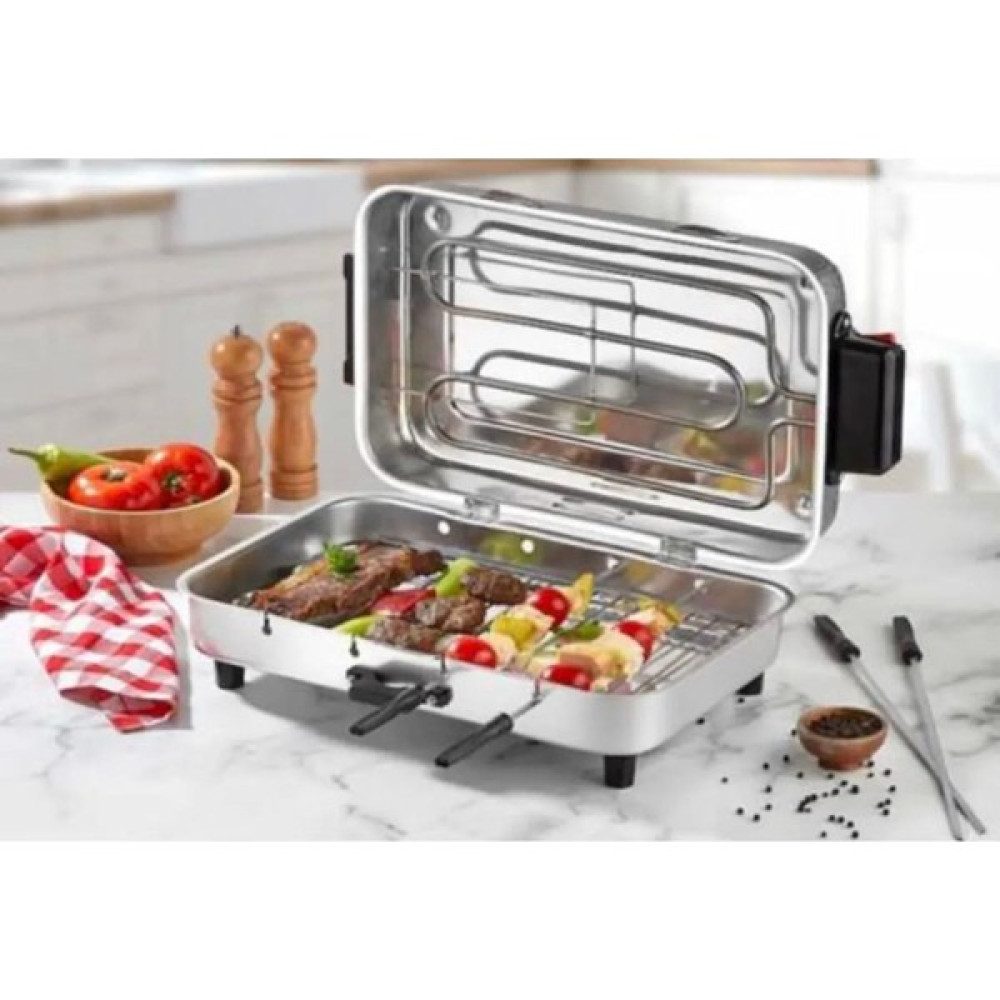 Taner Mega Büyük Boy Elektrikli Izgara Barbekü Bahçe Mangalı & Barbekü Fiyatı