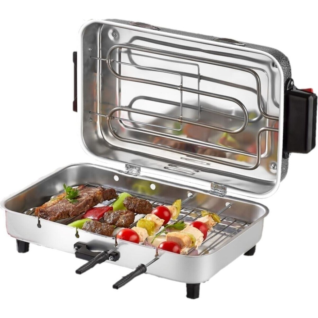 Taner Standart Boy Elektrikli Izgara Mangal Barbekü 31*21 cm - 850 W TNRZ1700 Diğer Fiyatı