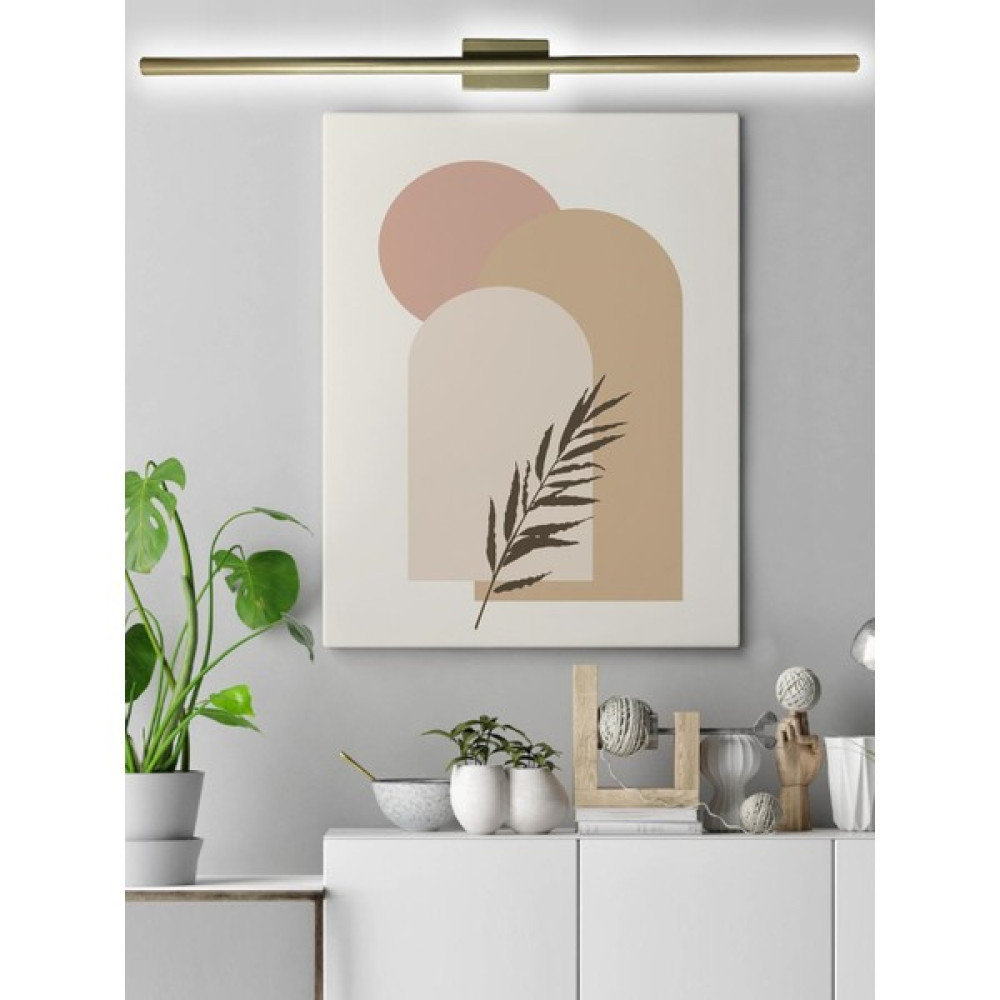 Tanersan Design 12 W Dekoratif Ayna Banyo Bablo Duvar Apliği 80 cm Eskitme Gold - Beyaz - Sarı Aplikler Fiyatı