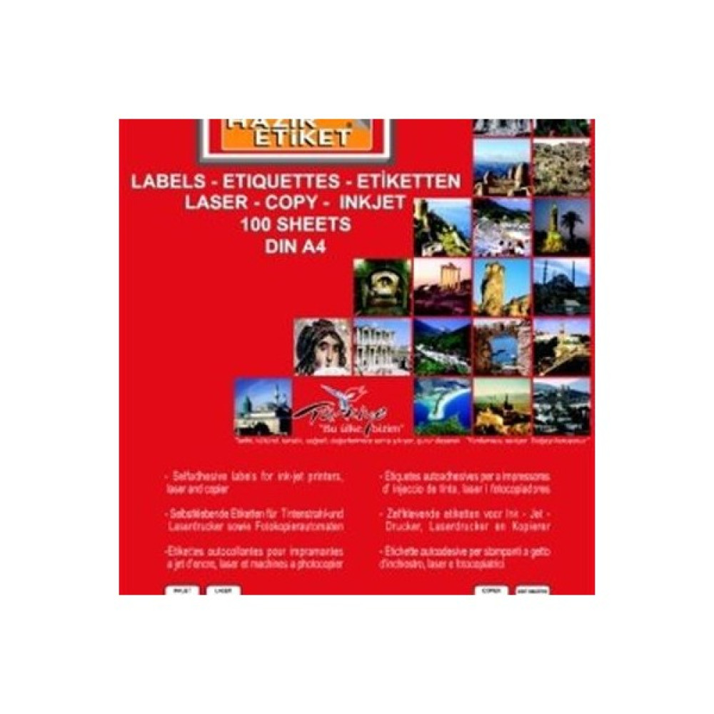 Tanex 199,6X289,1 Laser Etiket Tw-2001 Etiket Makinesi Fiyatı