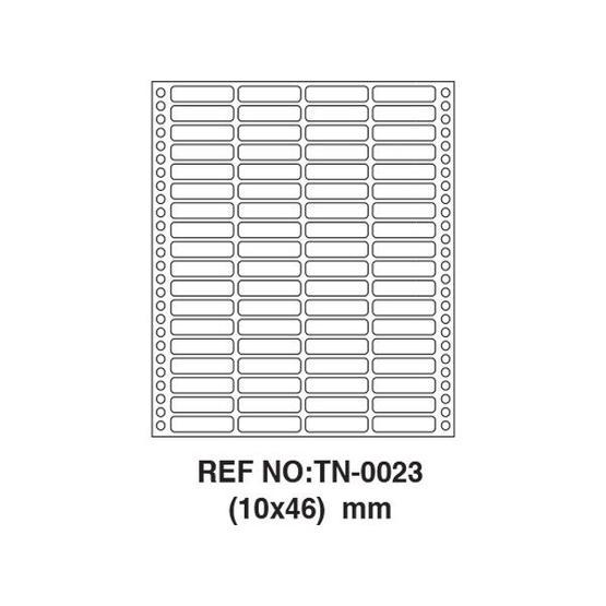 Tanex TN-0023 10x46 mm Bilgisayar Etiketi