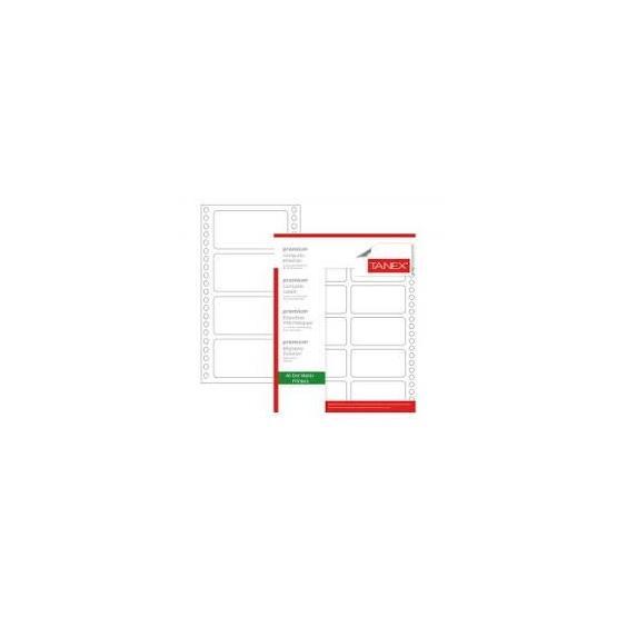 Tanex TN-0026 48x100 mm Sürekli Form Yazıcı Etiketi Etiket Fiyatı