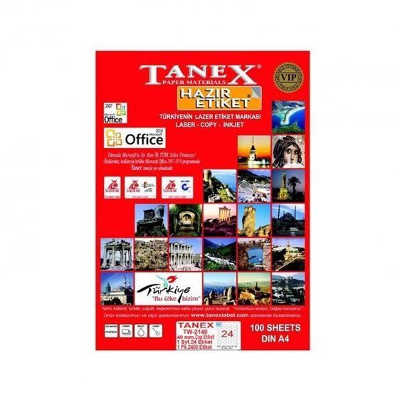 Tanex TW-2140 40 mm 100 Adet Laser Etiket