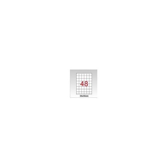 Tanex TW-2348 Lazer 35x35 mm 4800 Adet Laser Etiket