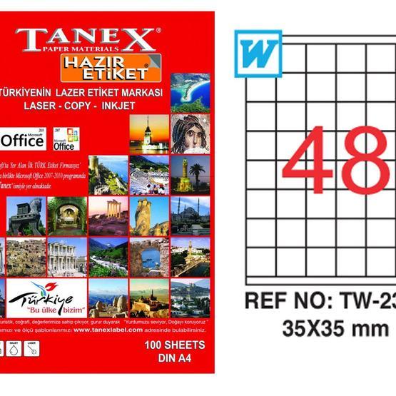 Tanex TW-2348 Lazer Etiket Etiket Fiyatı