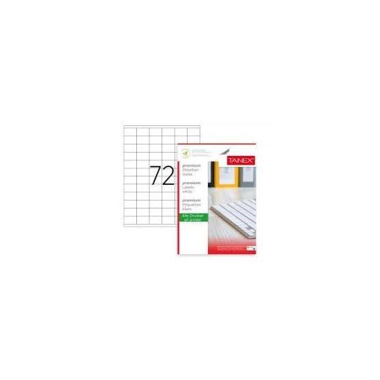 Tanex TW-2425 42x5.94 mm Beyaz Lazer Etiket