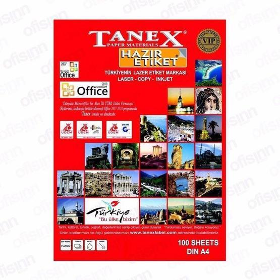 Tanex TW-2425 42x5.94 mm Beyaz Lazer Etiket