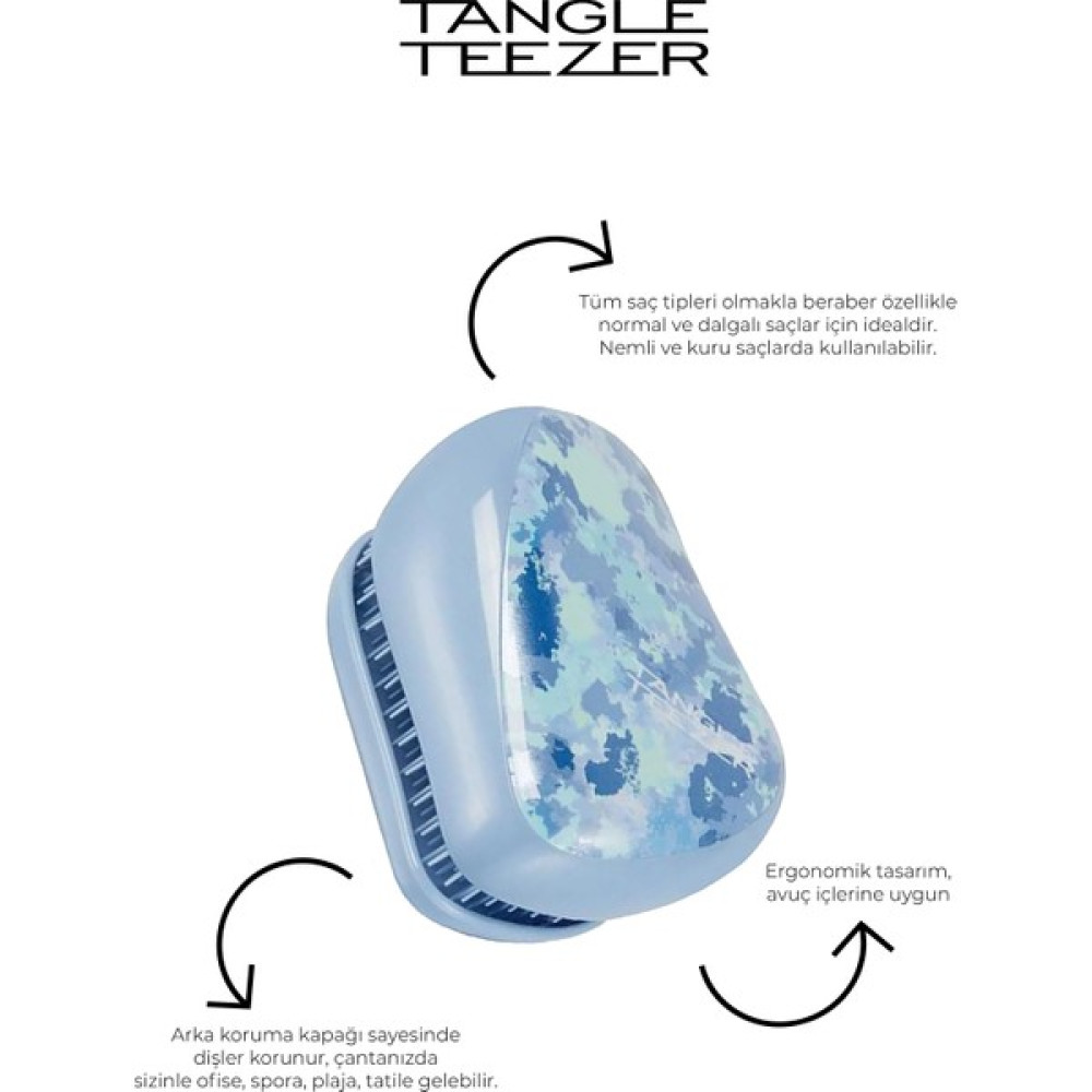 Tangle Teezer Chameleon Blue Saç Fırçası Saç Fırçası ve Tarağı Fiyatı