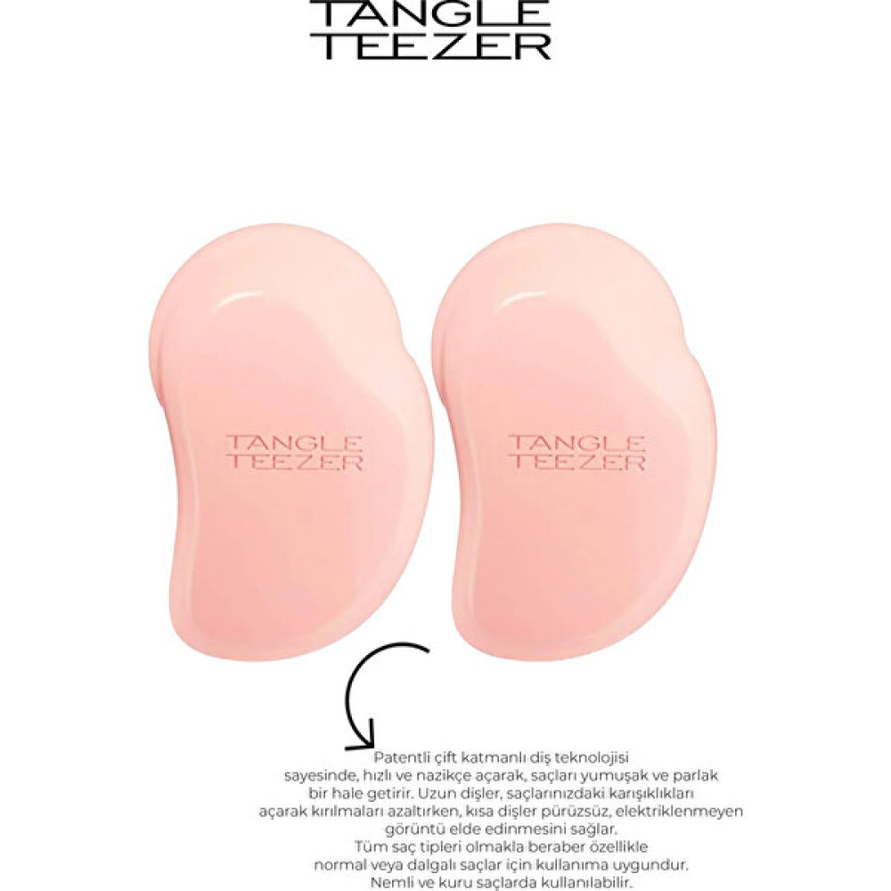 Tangle Teezer Fine & Fragile Blue Coral Saç Fırçası 2 Adet Saç Fırçası ve Tarağı Fiyatı