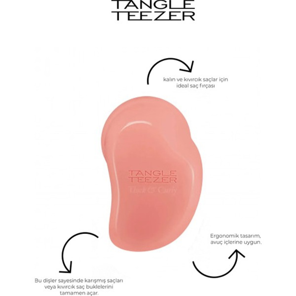 Tangle Teezer Original Thick & Curly Orange Saç Fırçası Saç Fırçası ve Tarağı Fiyatı