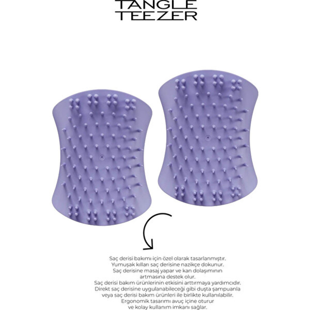 Tangle Teezer Scalp Brush Lavender Life Saç Derisi Masaj Fırçası 2 Adet Saç Fırçası ve Tarağı Fiyatı